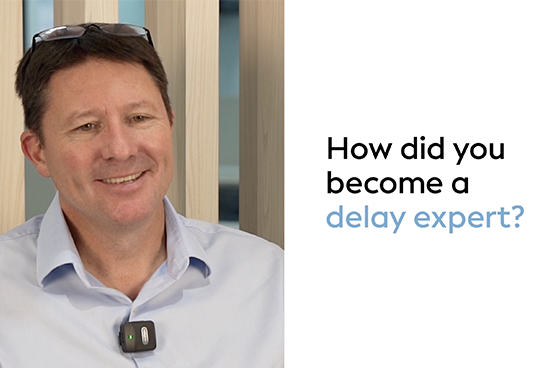 How did you become a delay expert