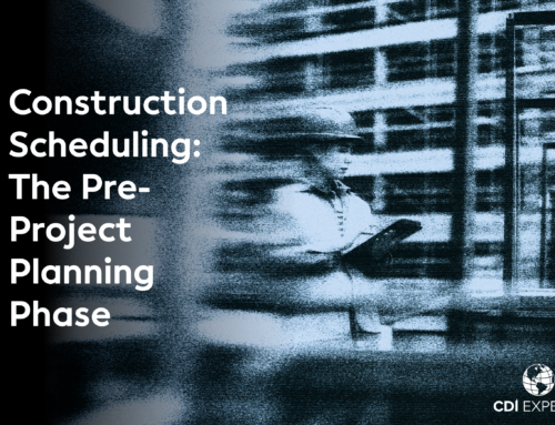 Scheduling for Construction: The Pre-Project Planning Phase